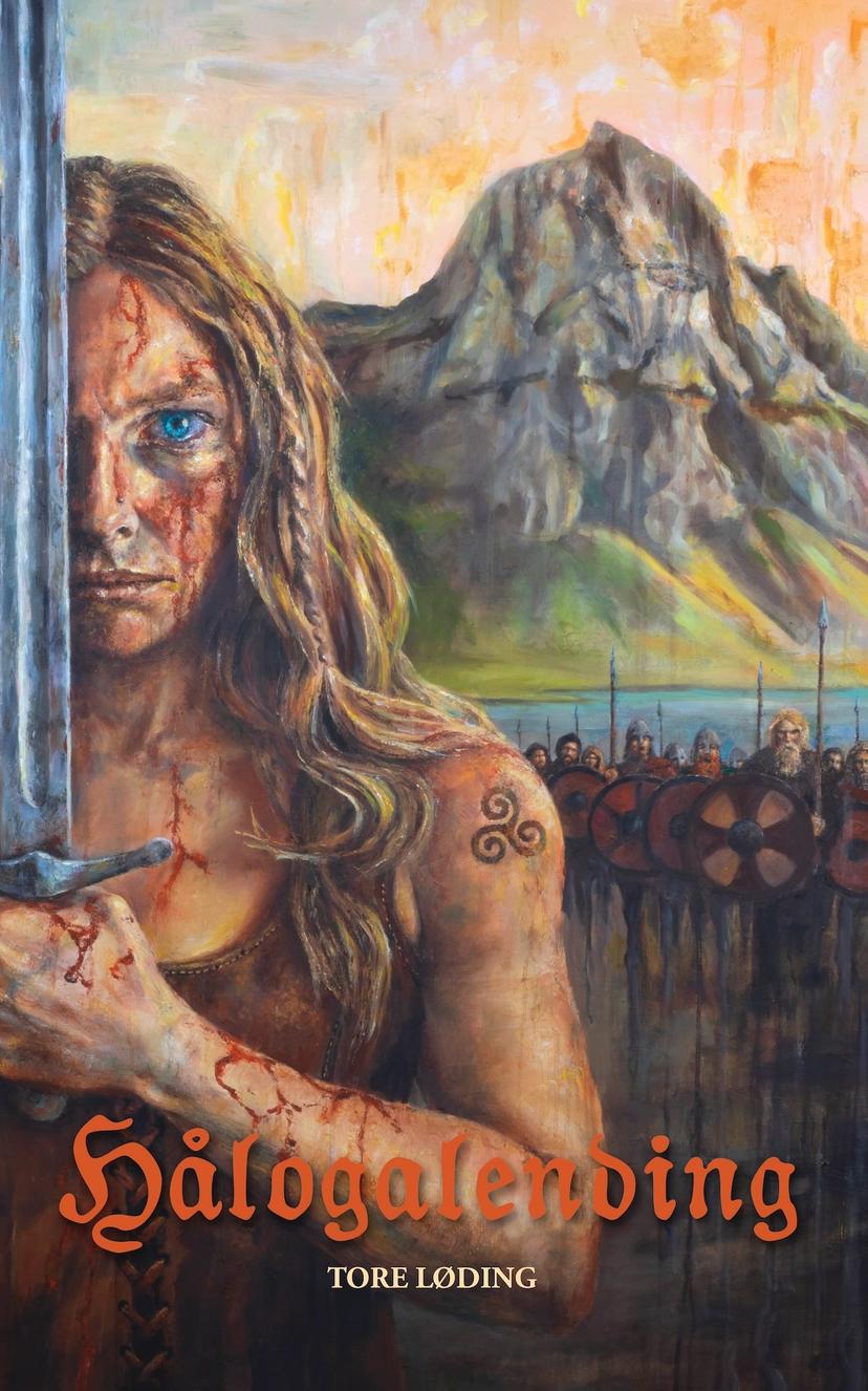 Bokomslag: Hålogalending av Tore Løding